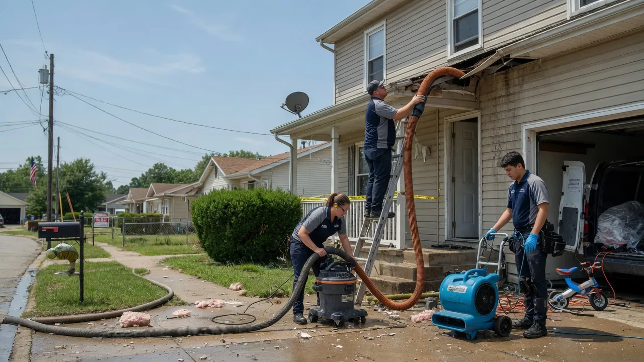 Water Damage Restoration in Davisville, WV near me